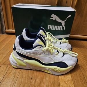 Puma RS-2K Futura Yellow/White Men's Size 9.5 374137-05